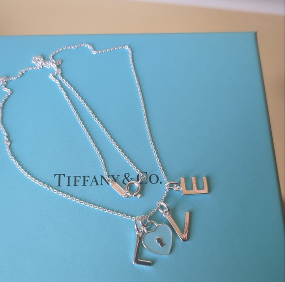 Tiffany & Co. Silver  Love  Heart Necklace - Picture 5 of 15